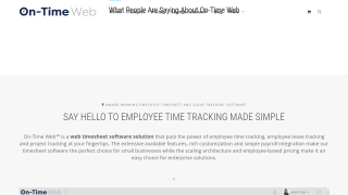 On Time Web